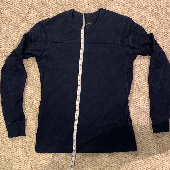 Wings and Horns Indigo Rugby Shirt - Picture 6 of 6